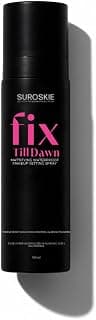 Suroskie Fix Till Dawn Makeup Fixer 100Ml | Long Lasting Makeup Setting Spray With Matte Finish | Niacinamide & Hyaluronic | Lasts Up To 15Hrs | Non Sticky, Quick Drying & Waterproof | All Skin Types