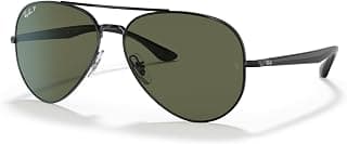 Ray-Ban Unisex Polarized Pilot Sunglasses - 0RB3675