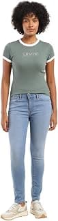 Levi's Women's 711 Skinny Mid Rise Blue Jeans