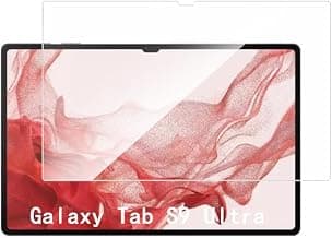 Cassby Tempered Glass for Samsung Galaxy Tab S9 Ultra 14.6 inch Screen Protector Guard Release [Anti-Scratch] [Smudge Proof] with Easy Installation Kit - Transparent