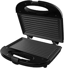 Crompton InstaServe Grill 800 Watts Sandwich Maker with Powerful Heating element (Black)