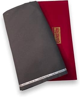 Raymond Fabrics Raymond Mens Suit Fabric Box (3 Meters, Brown, Premium Fabric, Velvet Box) - All Weather, Perfect for Suit/Safari, Formal/Casual Wear