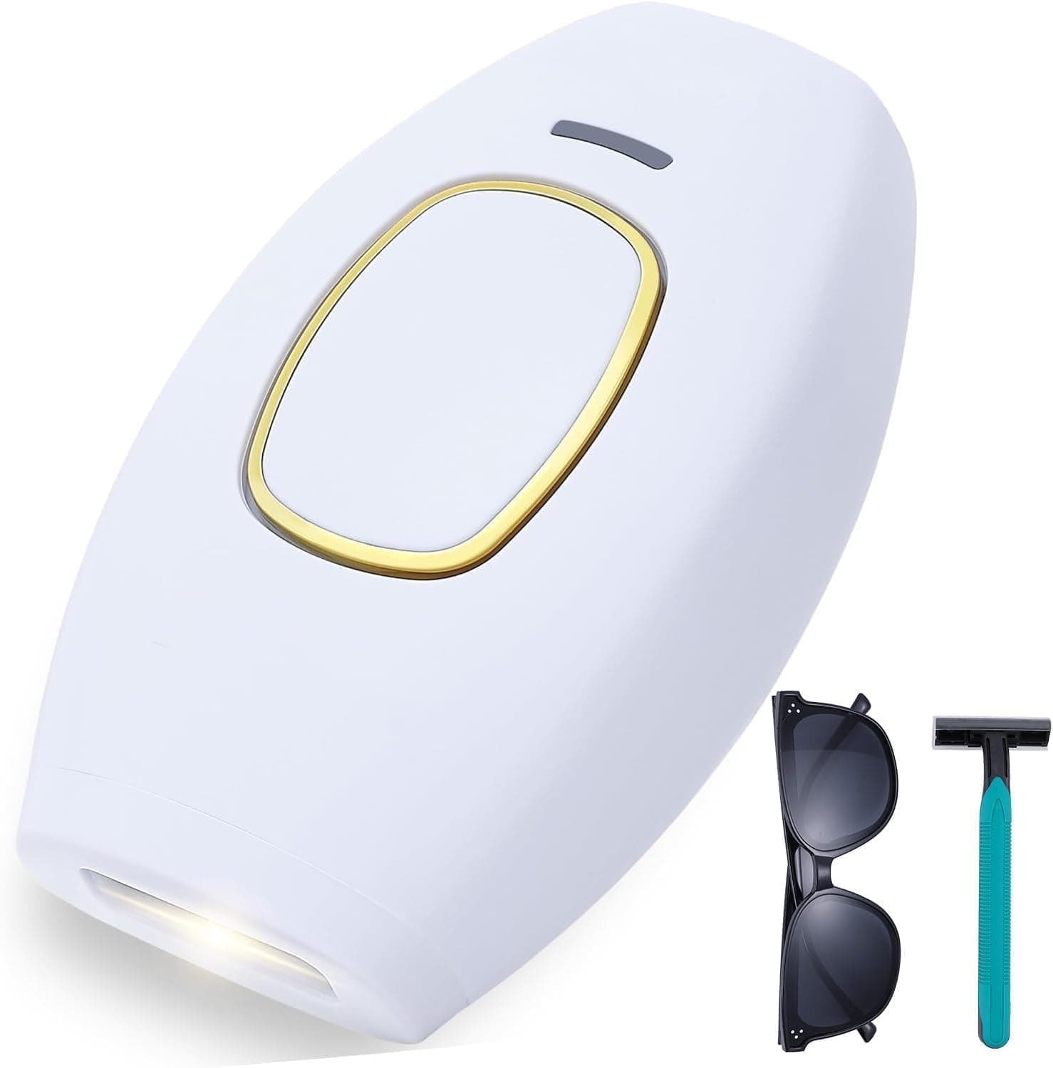 SEAHELTON IPL Hair Removal Handset for Women & Men – Painless Laser Hair Remover Machine for Permanent Hair Reduction on Face, Bikini, Underarms, Legs & Pubic Area – At-Home Epilator Device