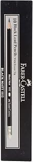 Faber-Castell 1112 2B Black Pencils Pack of 10 | Premium Writing & Drawing Pencils for School, Office, Sketching & Exam Use | Smooth Dark Lead Break Resistant Matte Finish