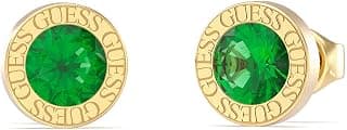 GUESS Color My Day Gold-Plated Stainless Steel Earrings For Women | Hypoallergenic | Lightweight & Durable | Perfect For Gifting