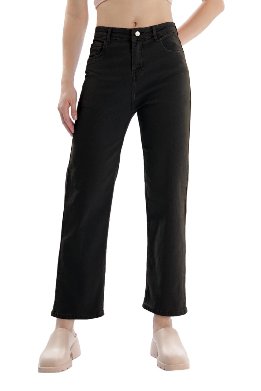 RAGZO Relaxed Fit Jeans for Women || Women High Waist Jeans Pants || Flare Denim Jeans || Loose Fit Jeans for Women