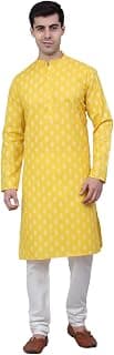 Jompers Men's Cotton Floral printed kurta Pyjama Set.