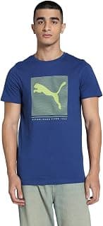 PUMA Men Cotton Graphic Print Classic Fit T-Shirt