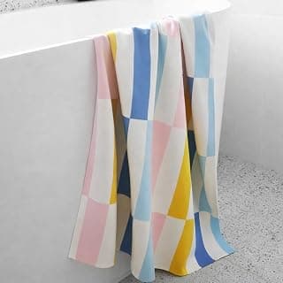Premium Bath Towels - EcoLuxury Range of Printed Bath Towels, 300 GSM, 78 CM X 154 CM, Washable and Quick Dry Towels, Light Weight, Fast Absorbing, Rich Elegant Design Towels(Pack of 1)