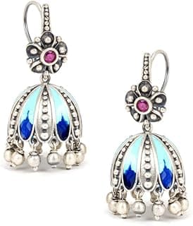 Shaya by Caratlane | 925 Silver| Chaal Earrings | Gifts for Womens & Girls