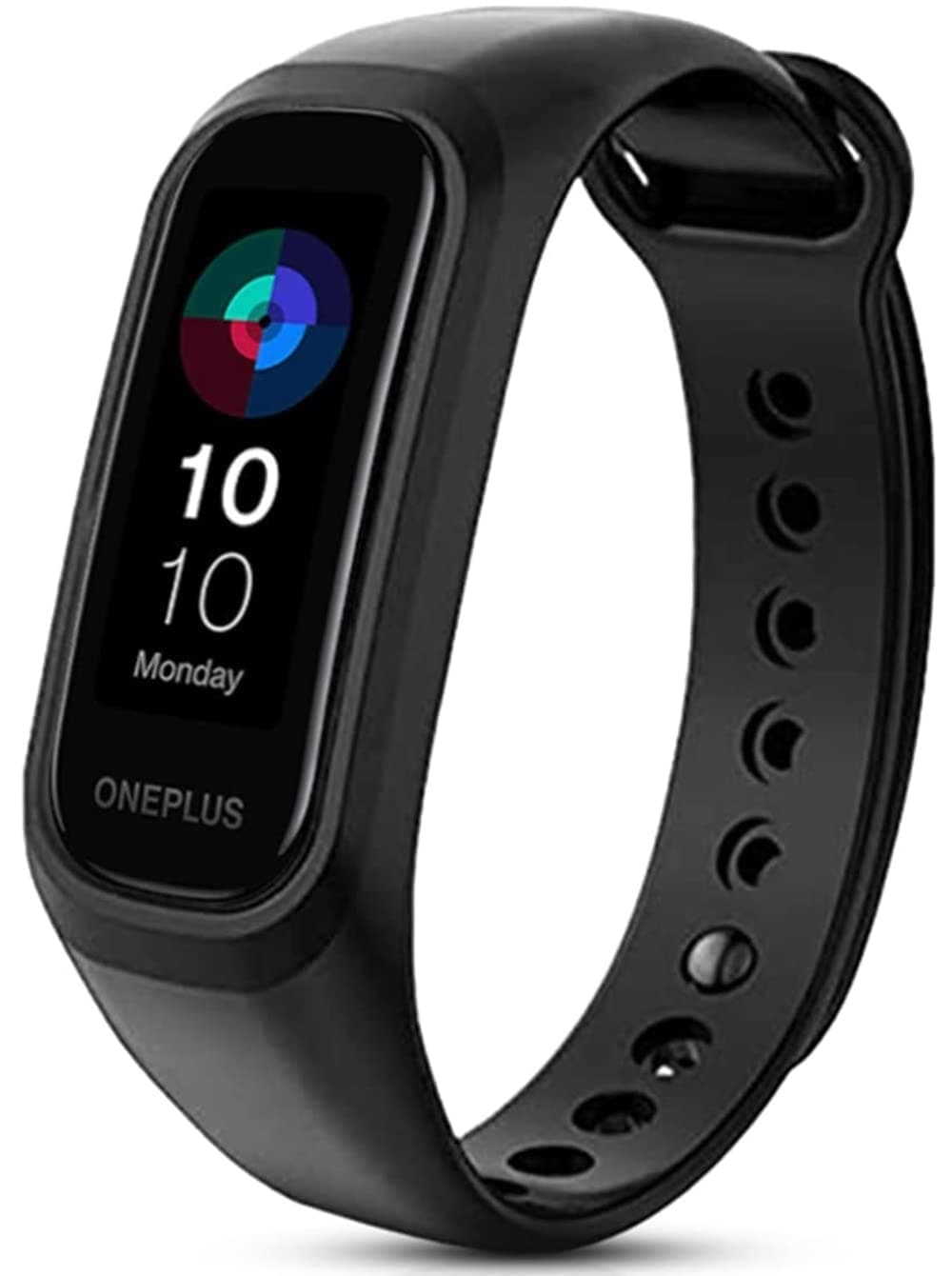 Estrenar Band Strap Compatible with Oneplus and Oppo Smart Band Strap Original Soft Silicone Adjustable Replacement Wristband Belt - Watch Not Included