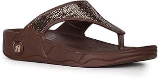 Bata Women's KAFI E Brown Flip Flops - 8 UK (5724014)