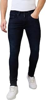 Spykar Men Slim Fit Low Rise Cotton Casual Jeans