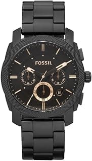 Fossil(フォッシル) Machine Chronograph Black Dial Men's Watch FS4682