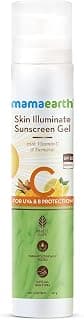 Mamaearth Skin Illuminate Sunscreen with SPF 50 Gel with Vitamin C & Turmeric for UVA & B Protection, Pa+++ | 50 g