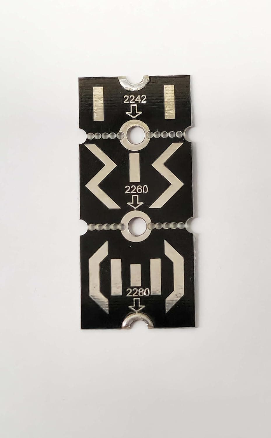 ETZIN M2 NGFF NVME for M.2 Extended Transfer Card 2242 2260 to 2280 Aircraft M2 Change Long Size NVME NGFF for M.2 SSD Ad 2242 to 2280 Adapter Computer Internal Components (EX2242-2260-2280)
