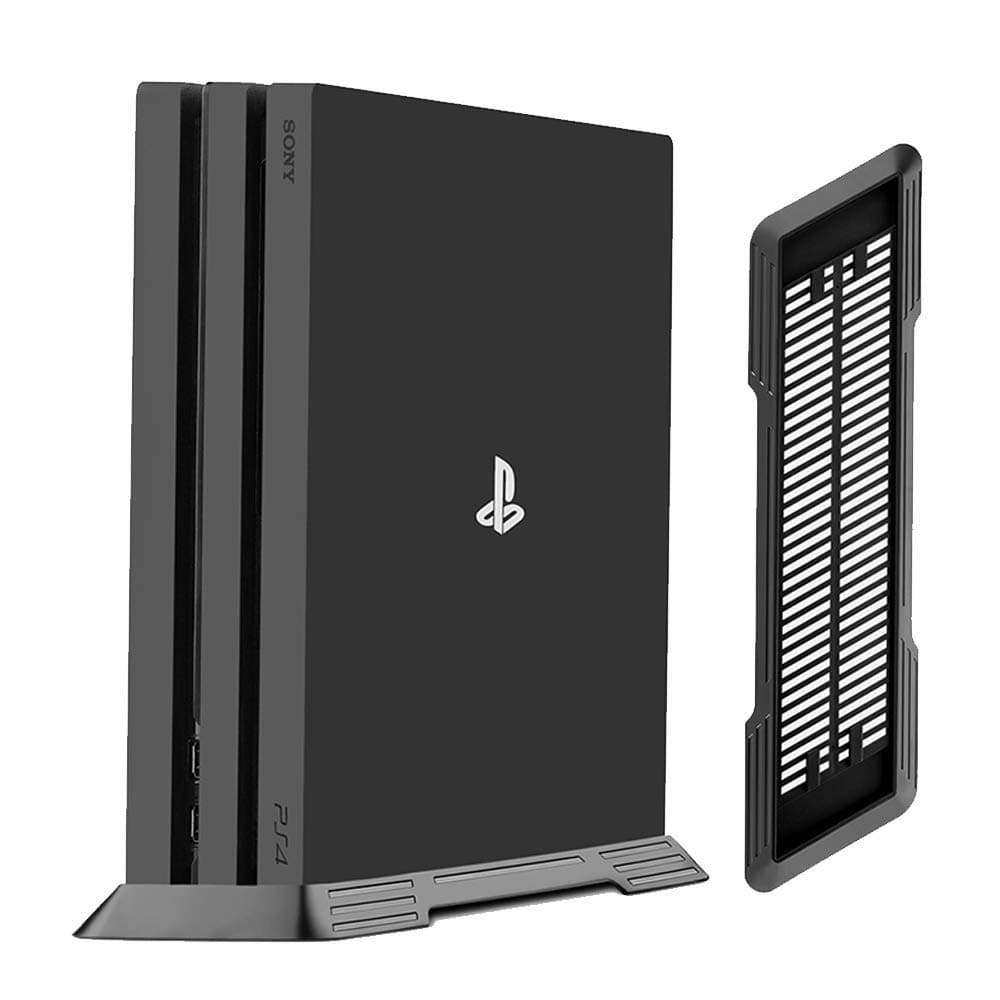 PSS PS4 Pro Vertical Stand for PS 4 Pro with Integrated Cooling Vents and Non-Slip Feet