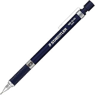 Staedtler Mechanical Pencil 925 35 for Writing, Drawing & Drafting with Metal Barrel (Blue) in 0. 5 MM with 1 Pack of Leads