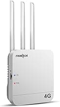 Frontech 4G & 5G SIM Wi-Fi Router | Plug & Play | Nano SIM Slot | 3 External Antennas | Dual Mode (Wired/Wireless) | 40MHz Bandwidth | High-Speed Internet for Home & Office (NC-0035)