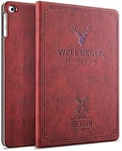 ProElite Microfiber Smart Deer Flip case Cover for Apple iPad 10.2" 9th Gen (2021), 8th Gen/ 7th Gen, Wine Red