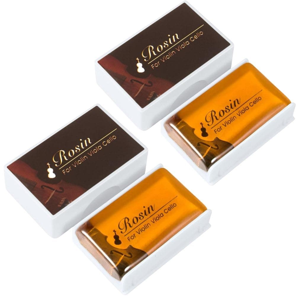 TECHBLAZE Violin Rosin Viola Rosin for Violin Bow, Light Low Dust Rosin, Violin Music Instrument Accessories (1Pcs)