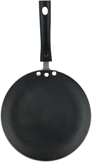 Vinod Zest Aluminium Non Stick Concave Tawa - 24cm | Roti/Chapati/Paratha/Dosa Tawa | 4mm Thick | Bakelite Handle | Induction and Gas Base | 1 Year Warranty