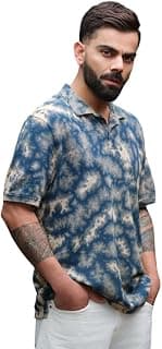 WROGN Men's Cotton Polo T-Shirt | Tie Dye | Comfort Fit