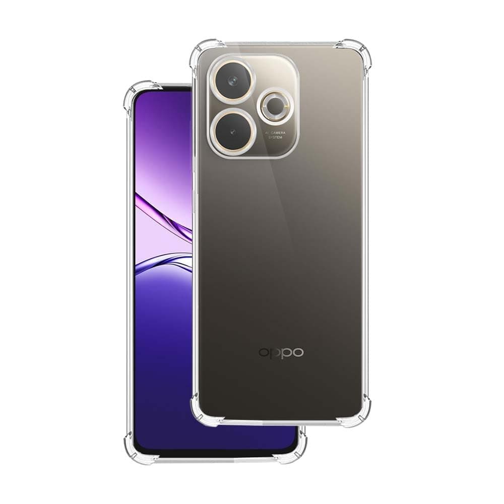7SEVEN® Back Cover for Oppo A5 Pro 5G Transparent Mobile Back Case Shock Proof Design Camera Edges Protection Crystal Clear Phone Case Silicon Soft TPU and Flexible Bumper Phone Cover