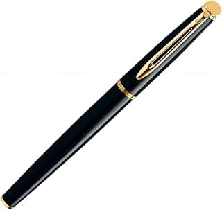 Waterman Hemisphere Mars Black GT FP Pen(Medium Nib)