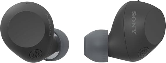 Sony WF-C710NSA | Dual Noise Cancellation Wireless Bluetooth in Ear Earbuds | AI Call Quality | 40Hrs Battery W/O ANC | 30Hrs Battery with ANC - Black | Dual Noise Cancellation, AI Call Quality, 40Hrs Battery without ANC, 30Hrs Battery with ANC