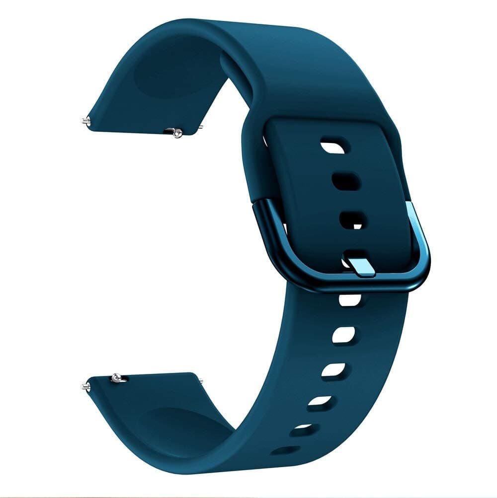 OBOE 22mm Silicone Smart Watch Replacement Band Universal Strap Compatible with Samsung Watch 3 45mm / Samsung Gear S3 Classic/Frontier/Huawei GT2 / Fossil Q (Green)
