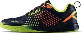 HUNDRED Court Zoom Unisex Non-Marking Court Shoes | Badminton, Pickleball, Table Tennis & Other Indoor Sports | Lightweight, Cushioned Grip