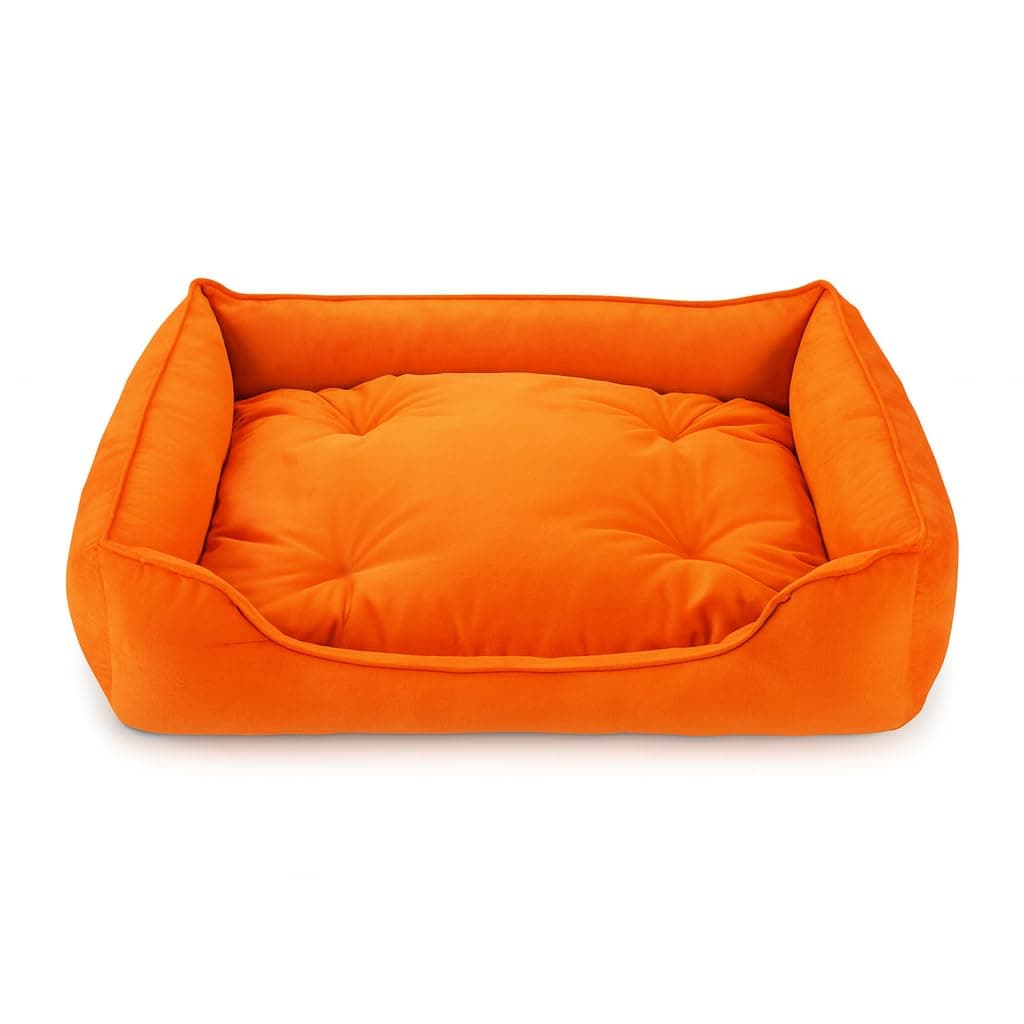 UNIQUE PET COLLECTION – Premium Soft, Washable & Reversible Dog Bed | Cozy, Durable & Stylish Comfort for Pets (L)