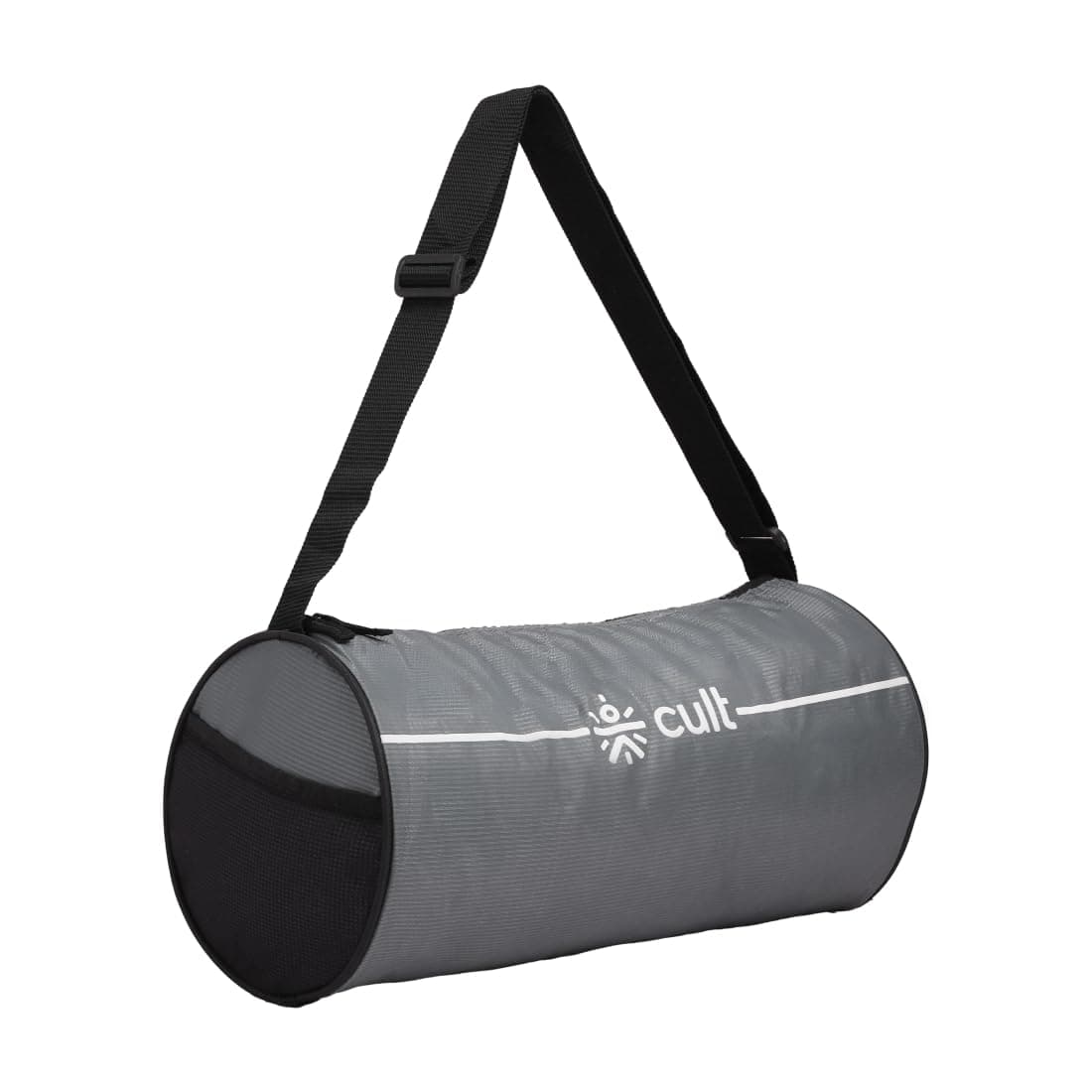 CULT Gym Bag for Men & Gym Bag for Women | 12L Water Repellent Duffle Bag for Workout & Travel | Compact Sports Bag with Adjustable Shoulder Strap (Grey)