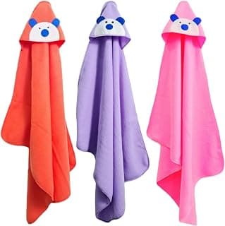 First Kick Baby Blankets Newborn Combo Pack of Rainbow A/C Blanket for Baby Wrapper Durable Fleece Polyester for Baby Boys and Baby Girls, Pack of 3 Pink Purple