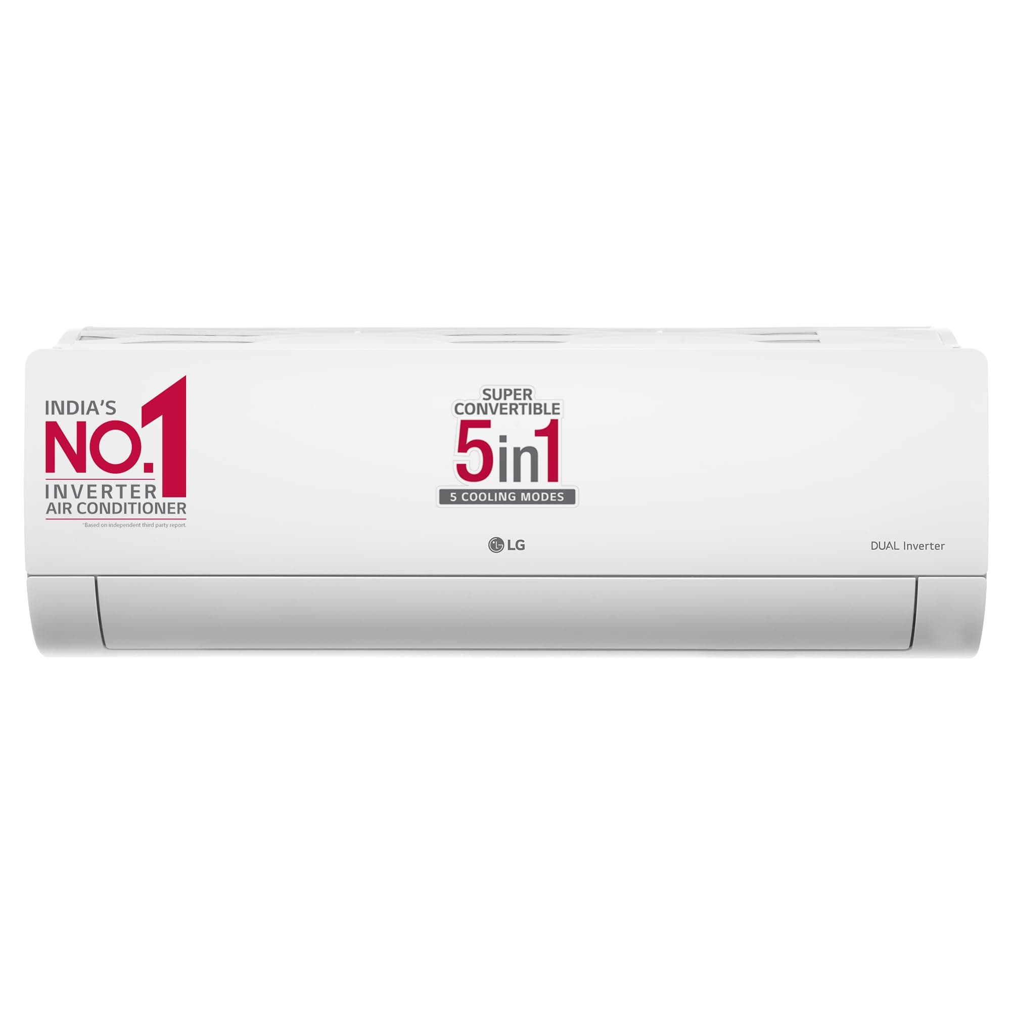 LG 1.5 Ton 5 Star VIRAAT, DUAL Inverter Split AC (Copper, Super Convertible 5-in-1 Cooling, HD Filter with Anti-Virus Protection, RS-Q19BNZE, White)