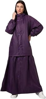 Romano nx Waterproof Rain Skirt Top Jacket for Women Rain Coat in 4 Colors with 3 Years Warranty