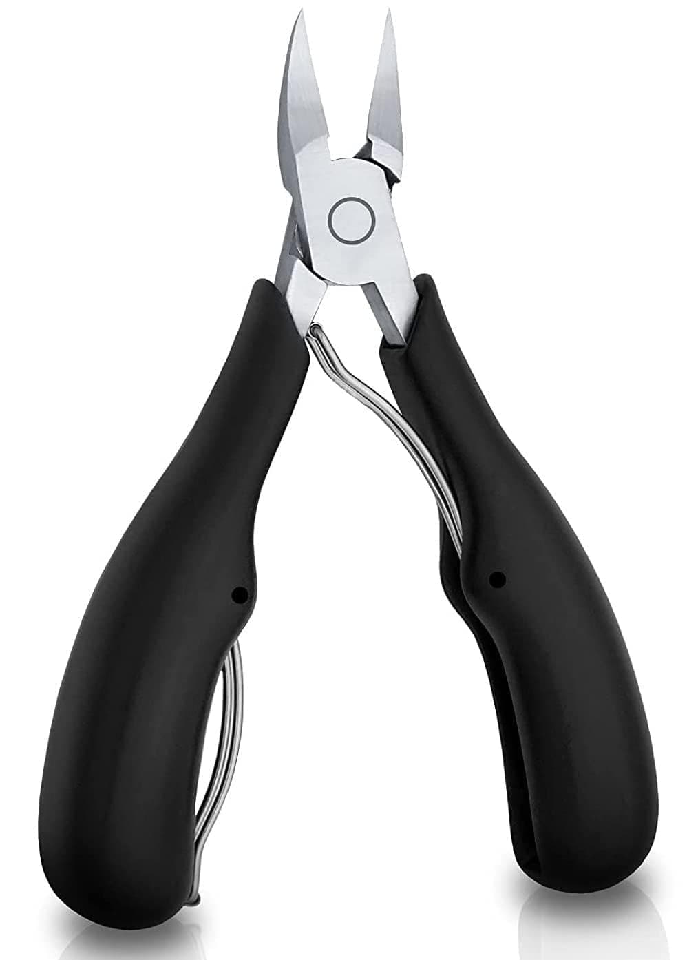 BUSZBO Toe Nail Clipper Professional Thick & Ingrown Toenail Cutter | Super Sharp Curved Blade Pedicure Tool for Men & Women | Heavy Duty Stainless Steel Grooming Nail Clipper (Multi)