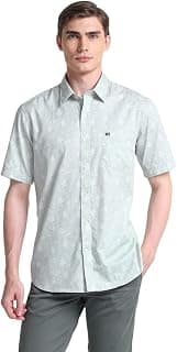 Arrow Men Cotton Printed Slim Fit Shirt
