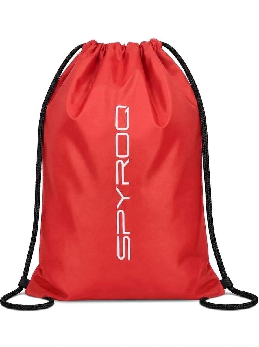 SPYROQ Sports Drawstring Backpack For Boys & Girls | Lightweight Drawstring Gym Bag | For Swimming | Dori Bag For Exam, PaperBag | Drawstring Gym Bag For Men & Women | 18.5" x 13.5" 25Ltrs