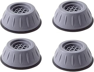 Nirency Washing Machine Stand - Anti Vibration and Non Slip Pads, Foot Pad Rubber, Shock Absorber