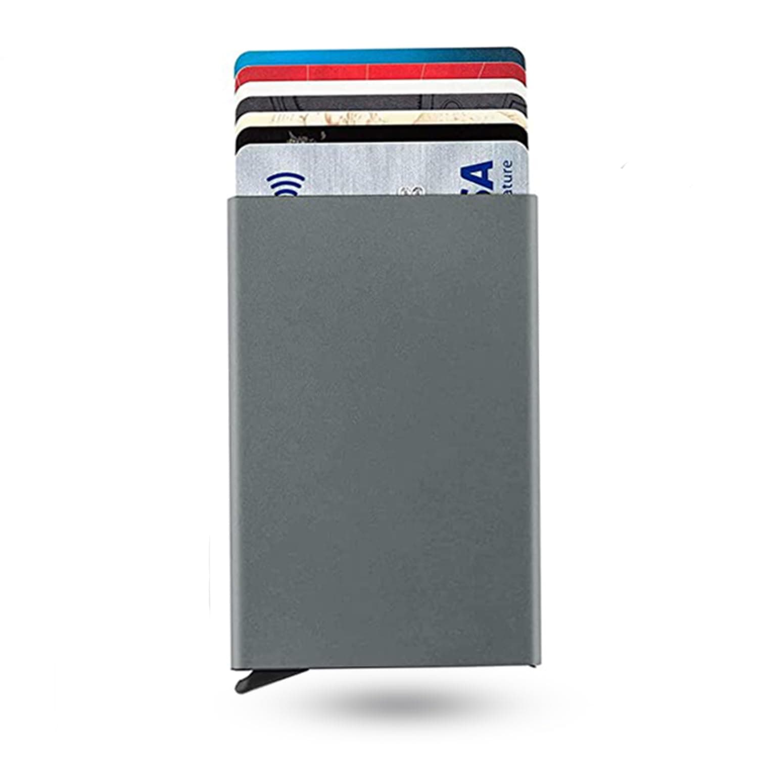 Stealodeal Slim Aluminium Pop Up Debit & Credit & ATM Men/Womwn Card Holder for Men & Women
