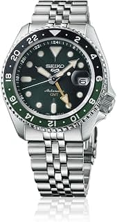 Seiko 5 Sports SKX GMT Bi-Colour Green - SSK035K1