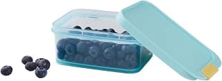 LocknLock Freezer Fit 450 ml Container | Airtight Stackable Food Storage for Meal Prep | Microwave & Dishwasher Safe | BPA Free Freezer Container with Lid