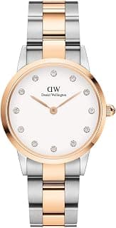 Daniel Wellington Iconic Analogue Round White Dial Water Resistant Women's Watch