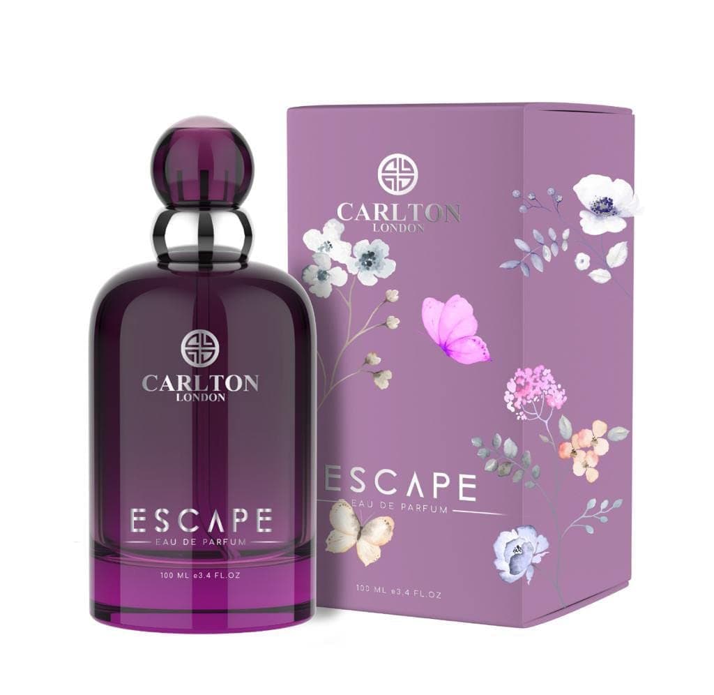 Carlton London Escape Perfume For Women - 100ml | Long Lasting Perfume For Woman With Elegant Floral Notes | Premium Parfum For Woman | Best Gift For Wife, Mom & Girlfriend, Rakhi Gift For Sister