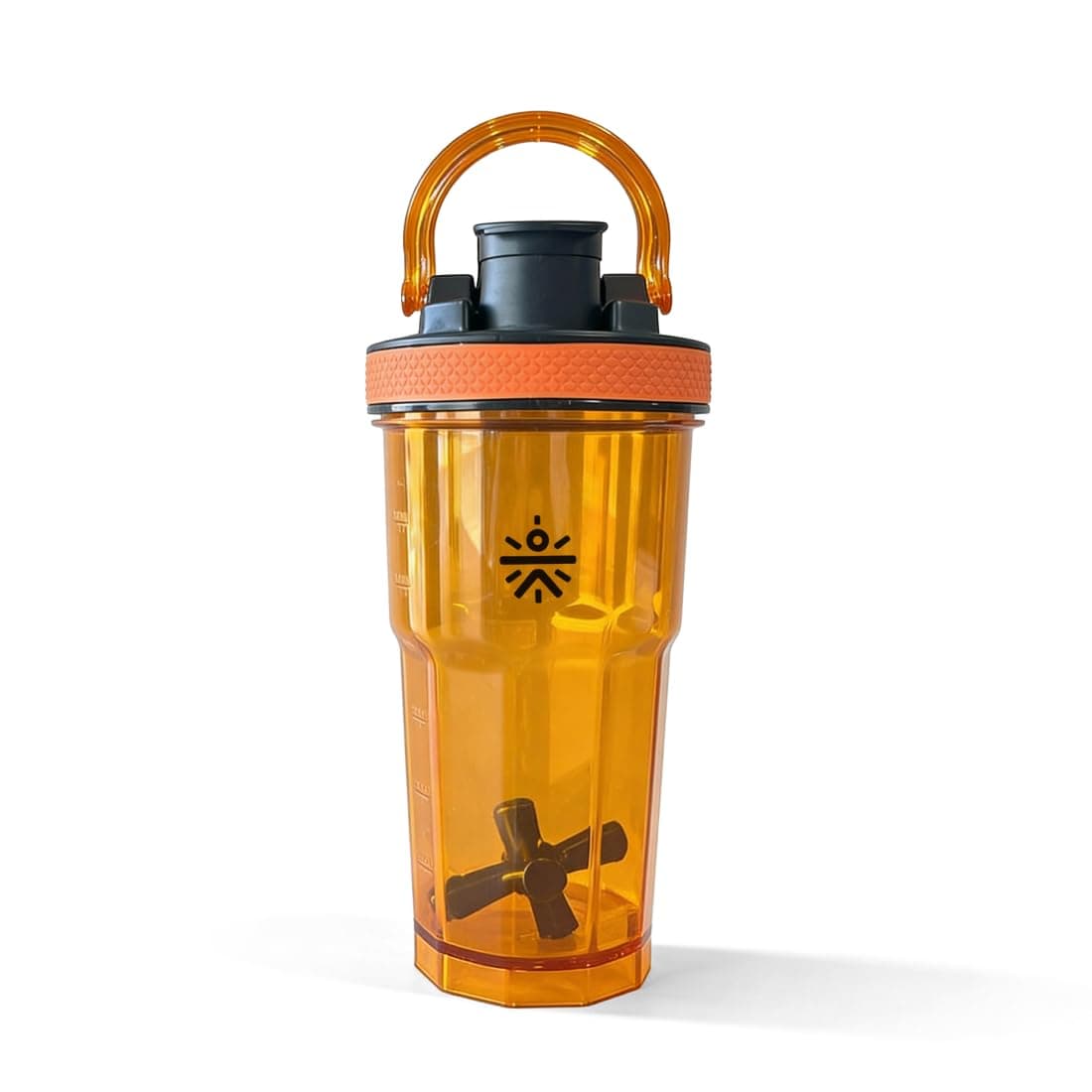 Cult FrostBlend Shaker Bottle, Premium Leak-Proof Multipurpose Shaker for Workout & Daily Use (Orange 600ml)