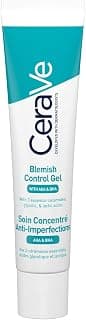 CeraVe Blemish Control Gel with 2% Salicylic Acid and Niacinamide, Treats Blemish-Prone Skin By Reducing Acne and Blackheads. Acne Spot Treatment Gel Minimises Pores & Prevents Breakouts, 40ml