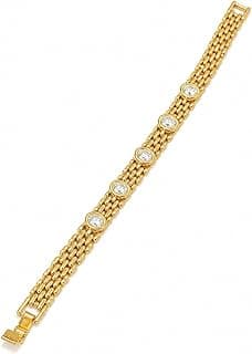Miyabi Jewels Anti Tarnish 18KT Rose Gold Plated Bracelet for Women Elegant Design | Latest & Stylish | Comfortable & Skin-Friendly | Ideal for Casual Outings, Parties, Weddings, Gifting & Daily Use