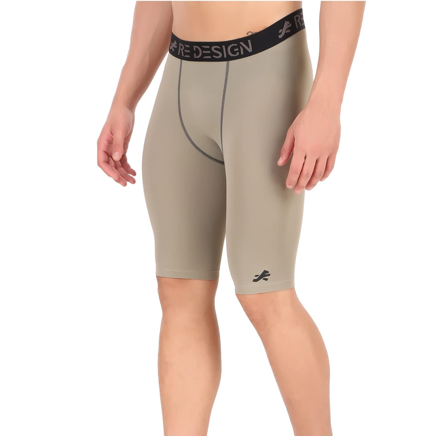 ReDesign Apparels Nylon Compression Shorts Tights for Multi Sports